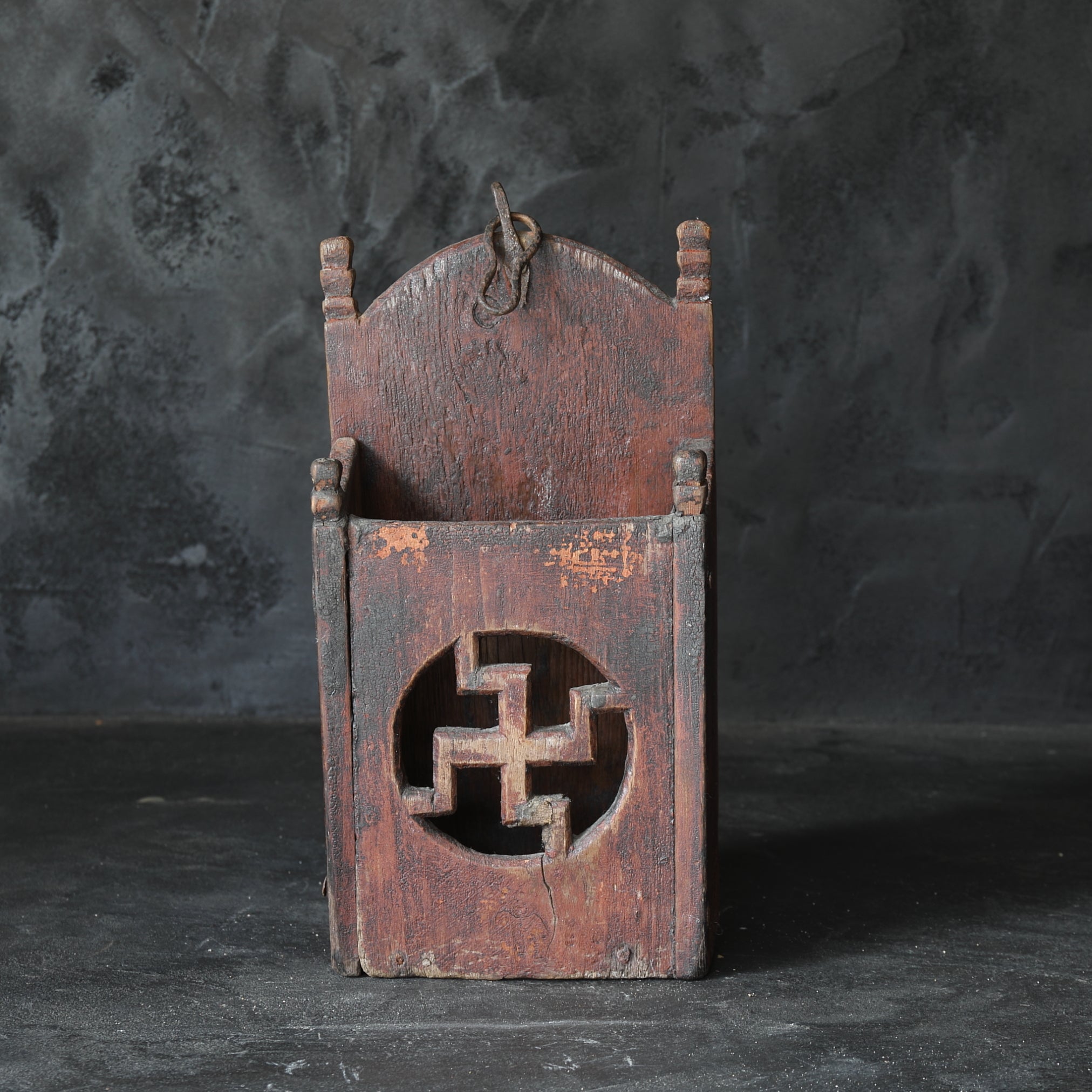 古い 穀物掬い 古道具 アンティーク オブジェ 民芸 検）李朝