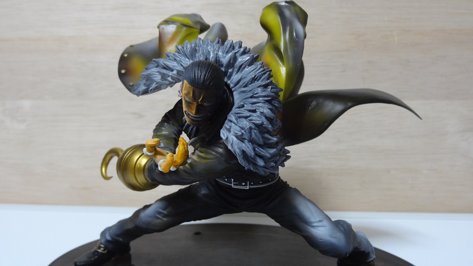 フィギュアのリペイント方法】ワンピース『クロコダイル』を塗装して