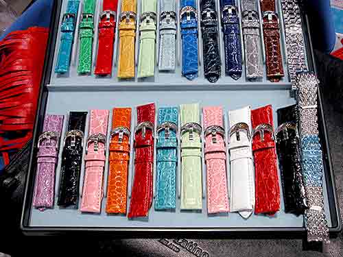 Sasia リトモラティーノ ベルト メタリック パイソン純正希少 2本