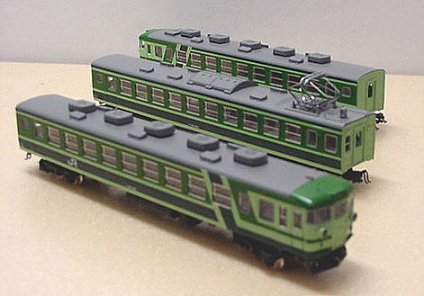 鉄道模型専門店 【165系ムーンライト 3輌セット 各色】Nゲージ