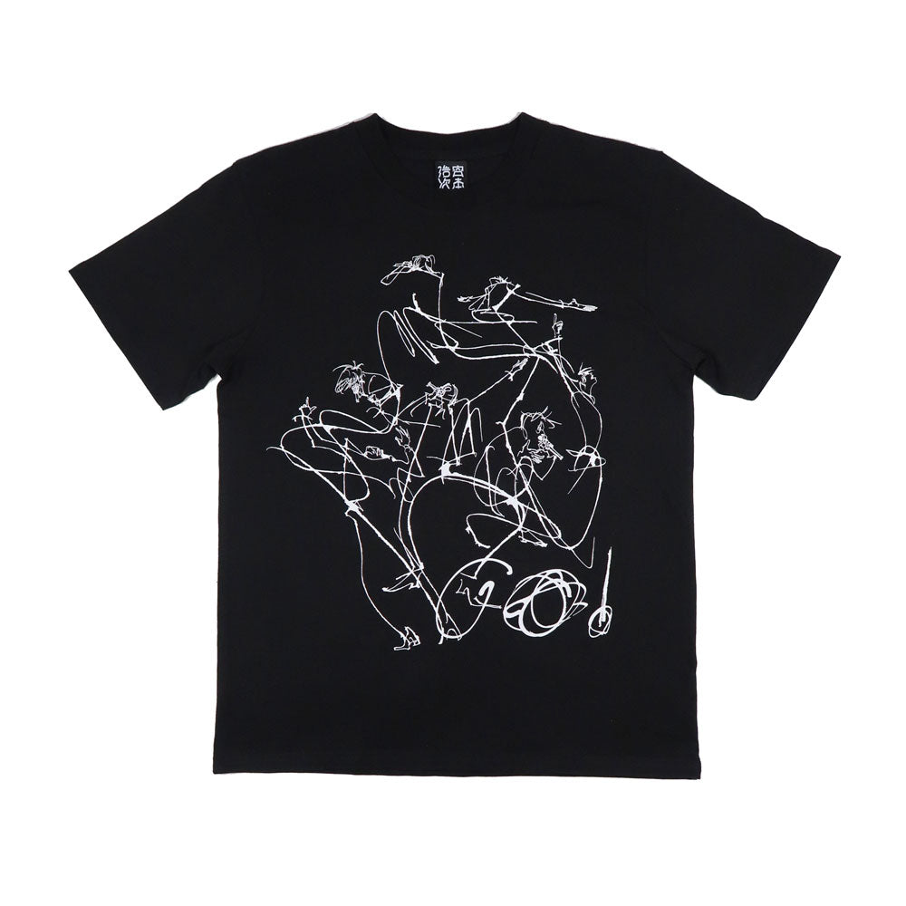 Tシャツ / 黒・イラスト – elephants official store