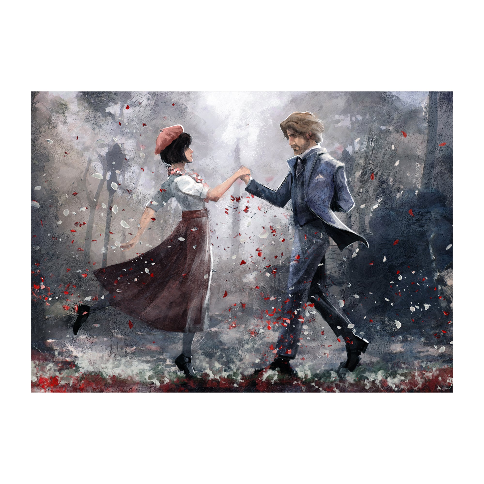 Expedition 33 - Gustave and Sophie Dancing - Print - 12x16 – IGN Store