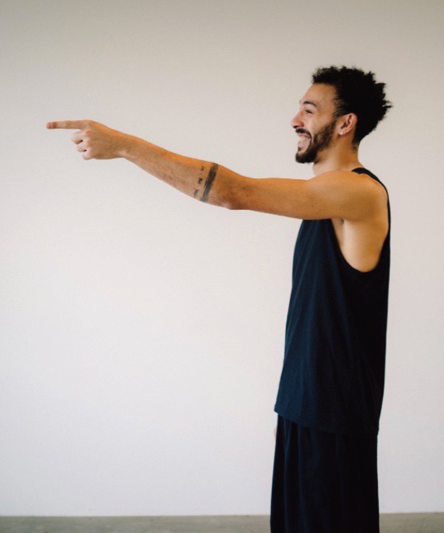 24SS COMOLI サープラスタンクトップ BLACK 2 COMOLI 24SS サープラス