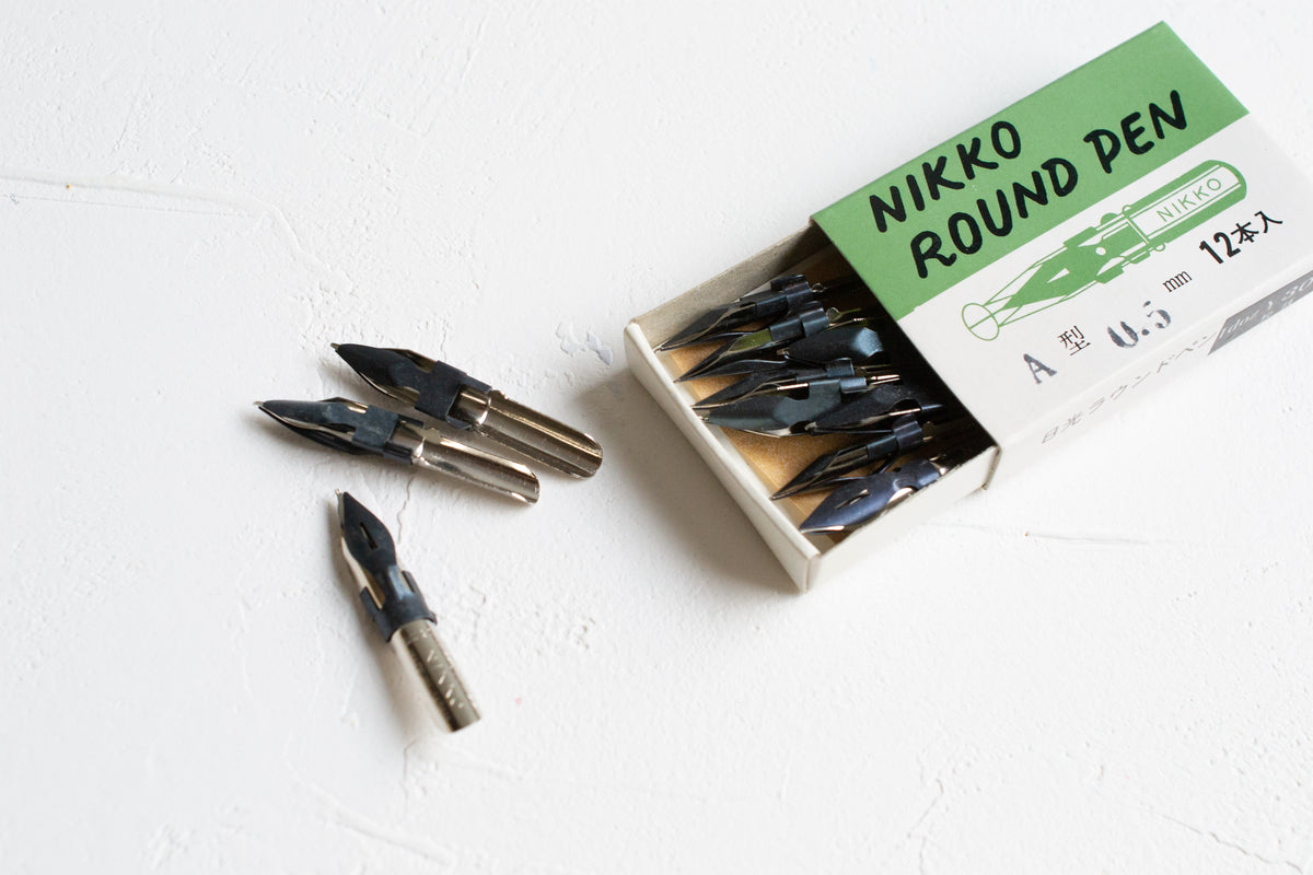 NIKKO | ROUND PEN A ニッコーラウンドペンA型 – TAG STATIONERY