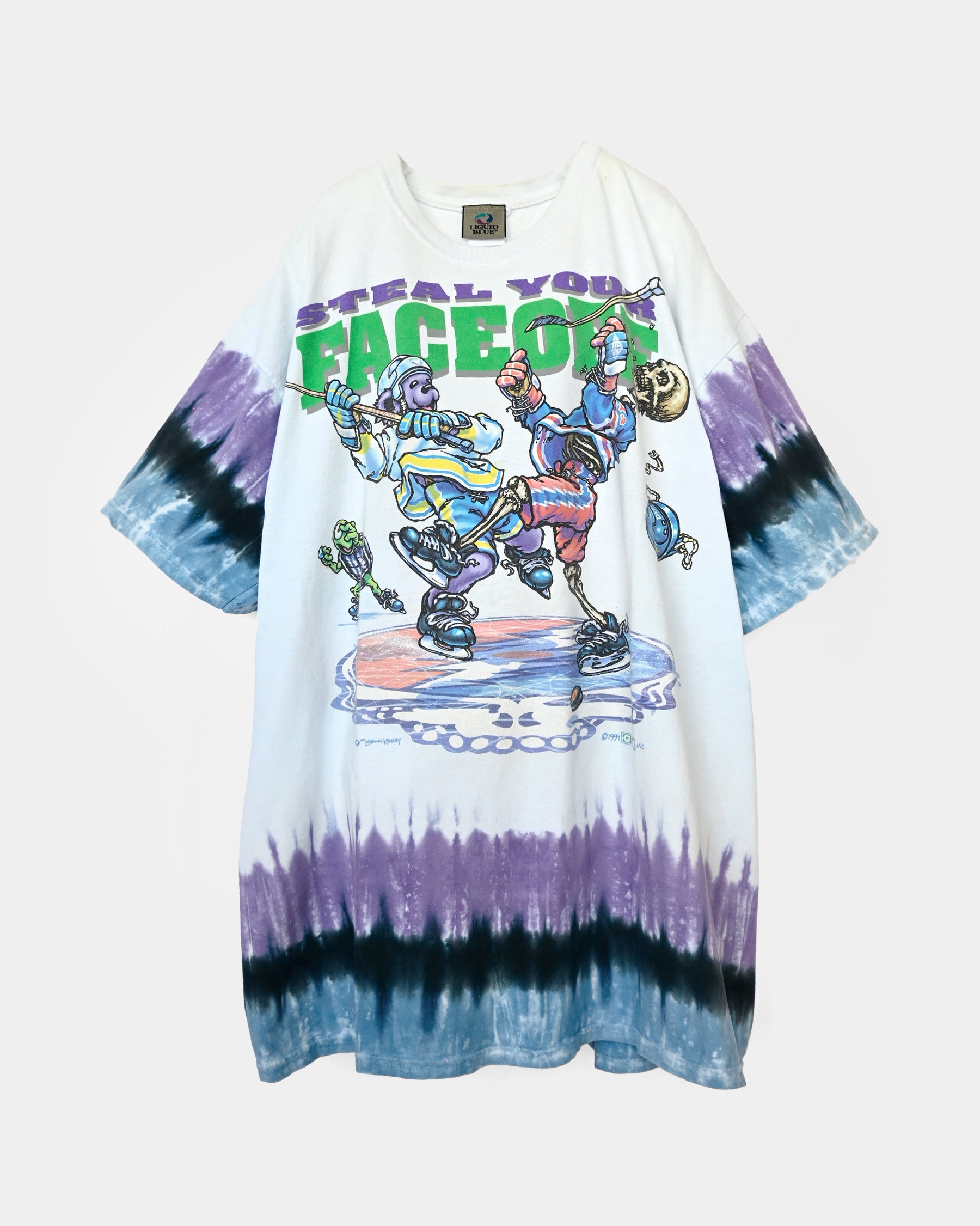 90年代 Liquid Blue | Grateful Dead Ice Hockey プリントTシャツ