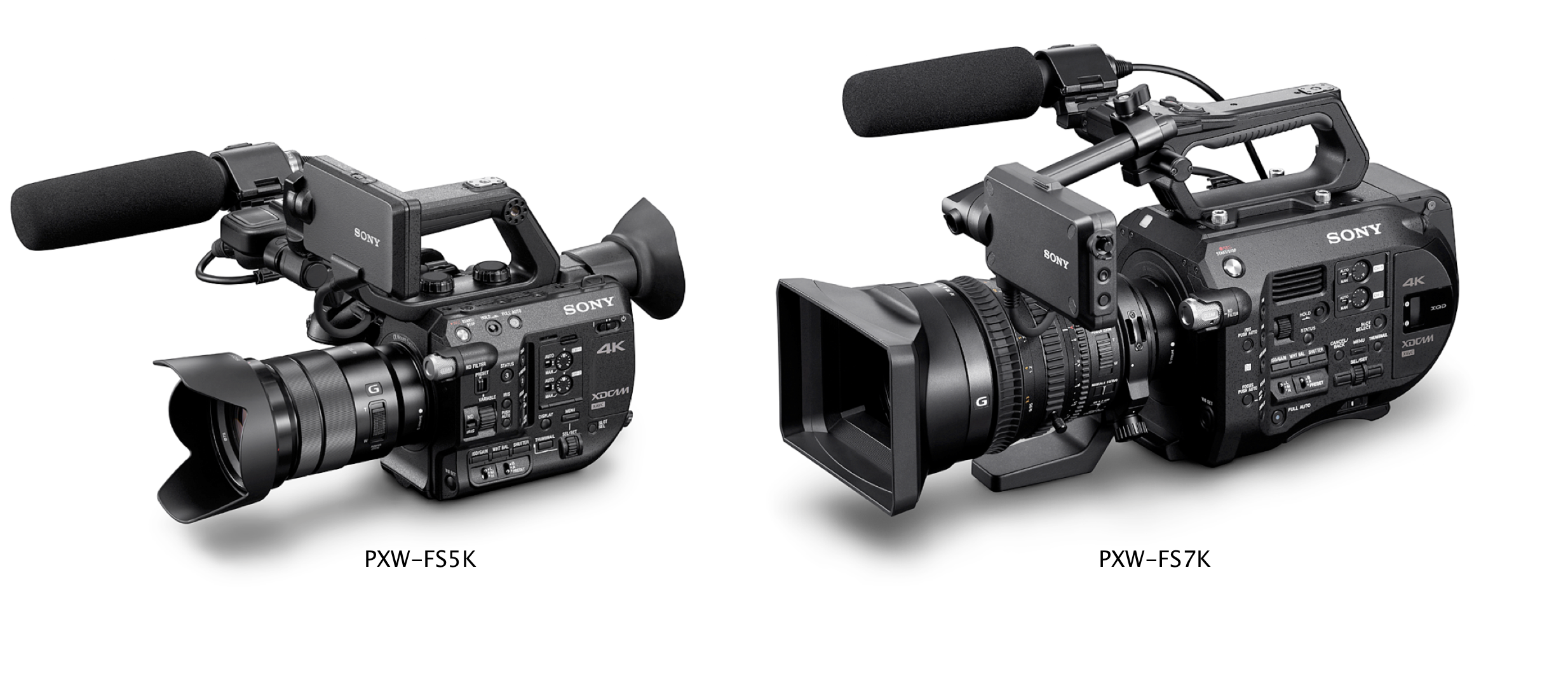 Sony PXW-FS7 vs. PXW-FS5 / SYNTEX.TV