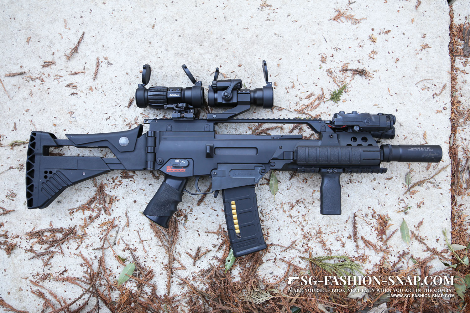 東京マルイ P90&G36C サバゲー引退 東京マルイG36C P90 サバゲー引退