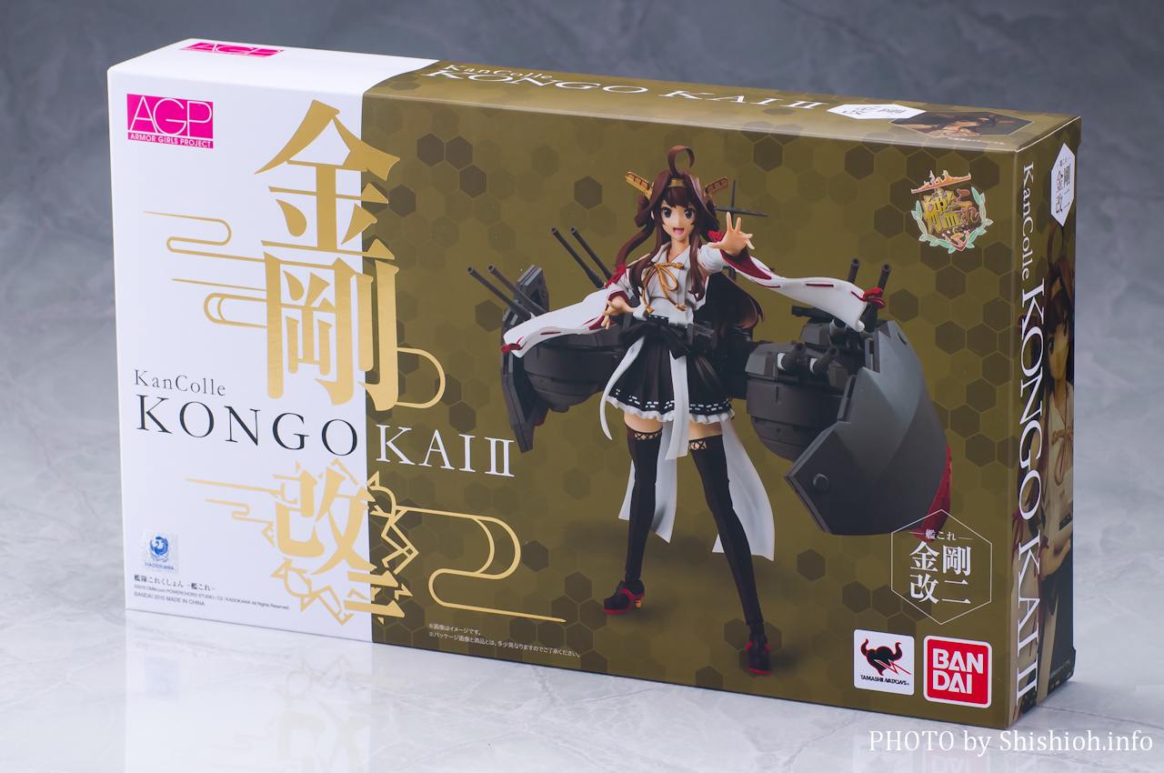 レビュー】 バンダイ アーマーガールズプロジェクト 艦これ 金剛改二