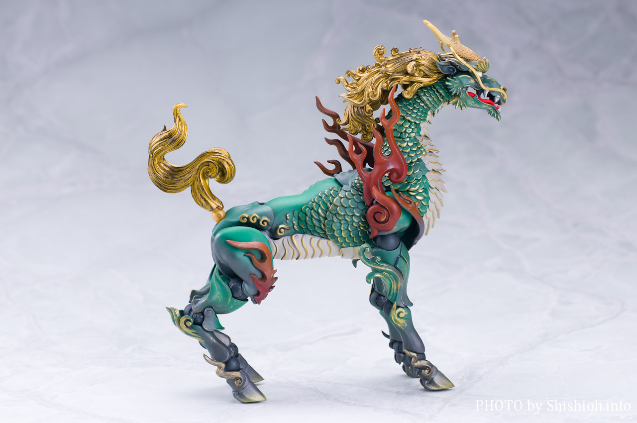 レビュー】 海洋堂 KT-002 タケヤ式自在置物／麒麟（きりん） 着彩