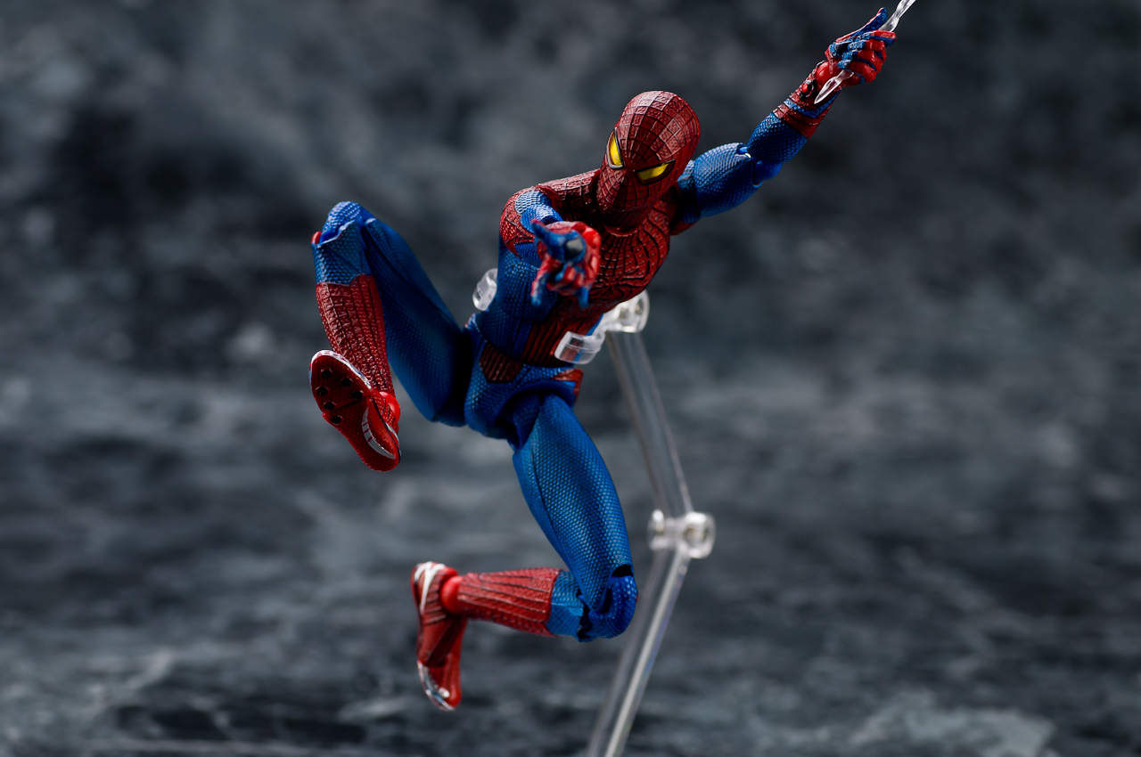 MAFEX アメイジング・スパイダーマン No.001＆カスタムヘッド2個 新品