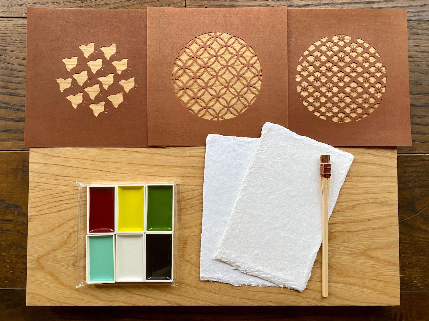 aeru school『伊勢型紙の 型染め体験キット』 – aeruオンライン直営店