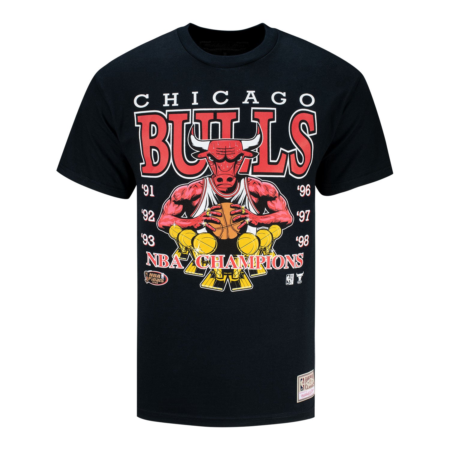 Chicago Bulls Mitchell & Ness Champions T-Shirt – Official Chicago