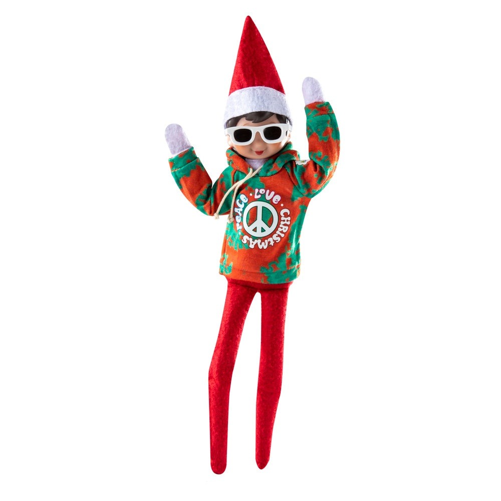 Claus Couture Collection® Groovy Greetings Hoodie – The Elf on the