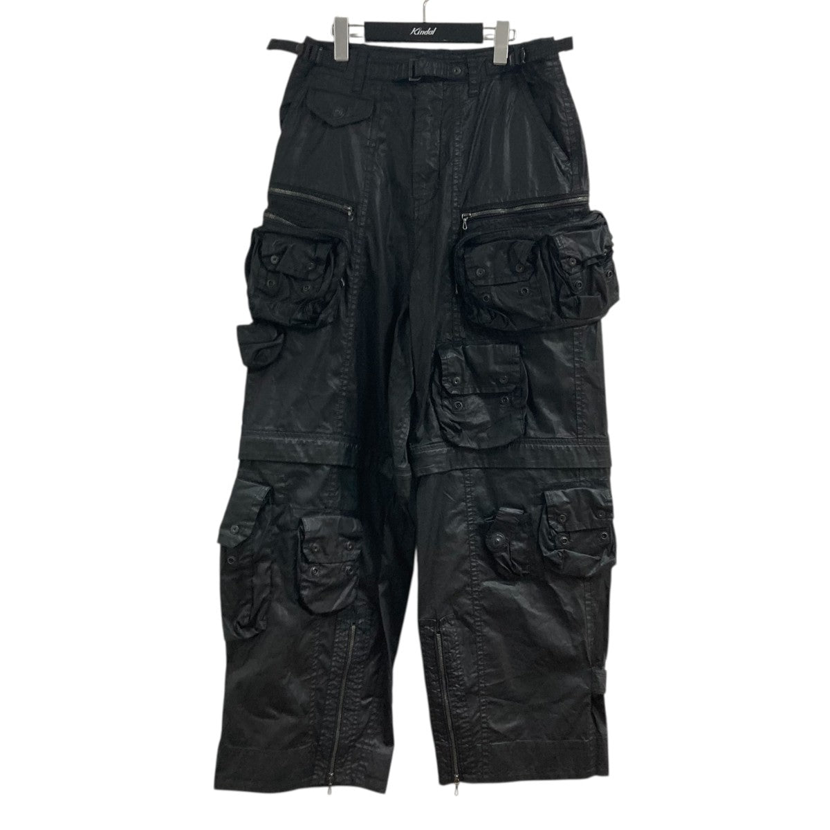 JULIUS(ユリウス) 25AWガスマスクカーゴパンツ917PAM11 COATED CLOTH