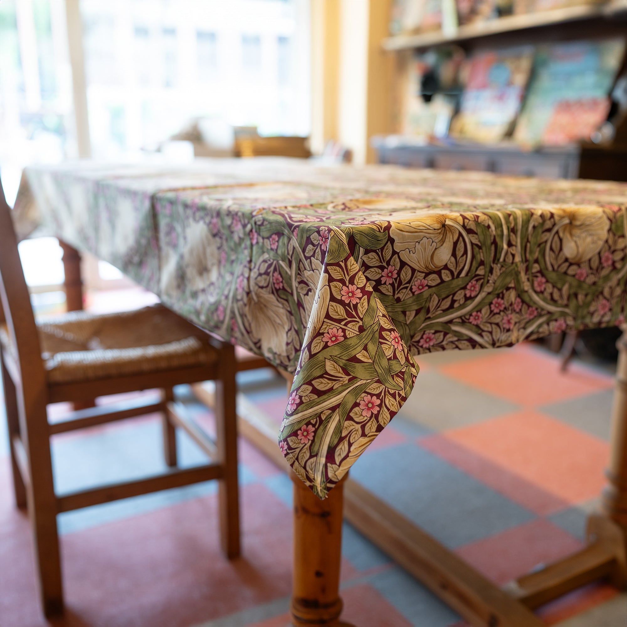 長方形テーブルクロス - イギリス雑貨 OXFORD TIME