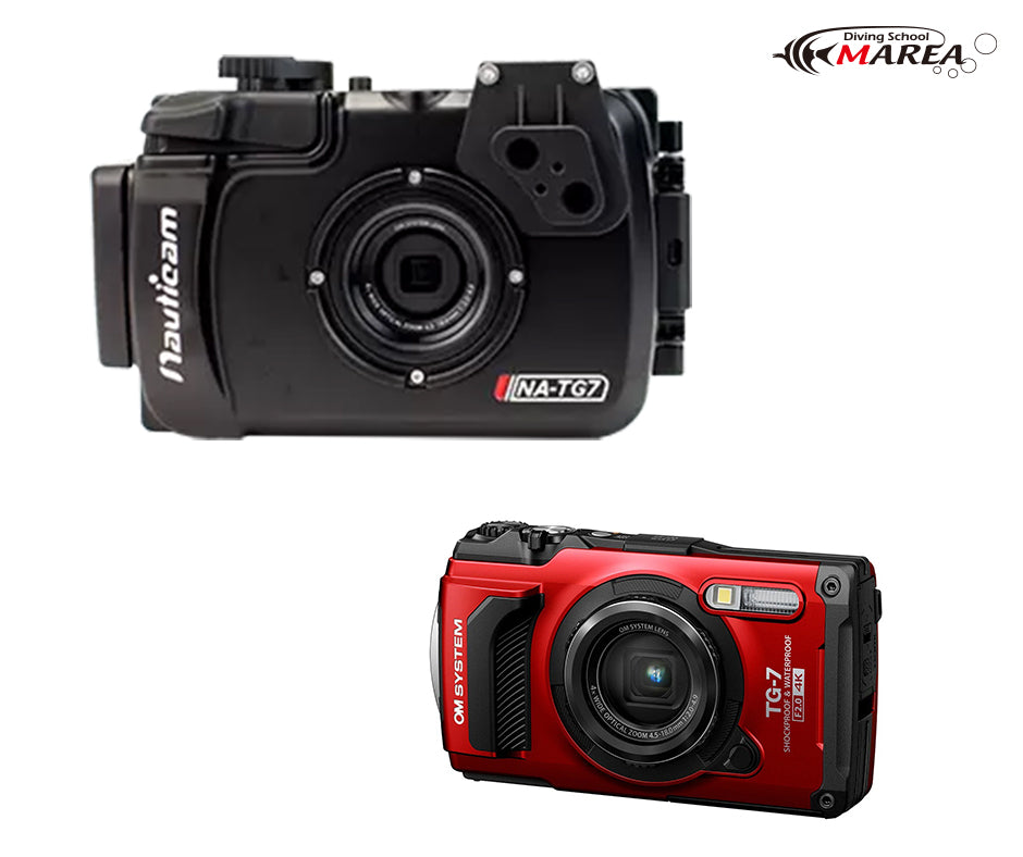 OM SYSTEM＆Nanticam】 Tough TG-7 +【Nanticam】NA TG7 M52ハウジング