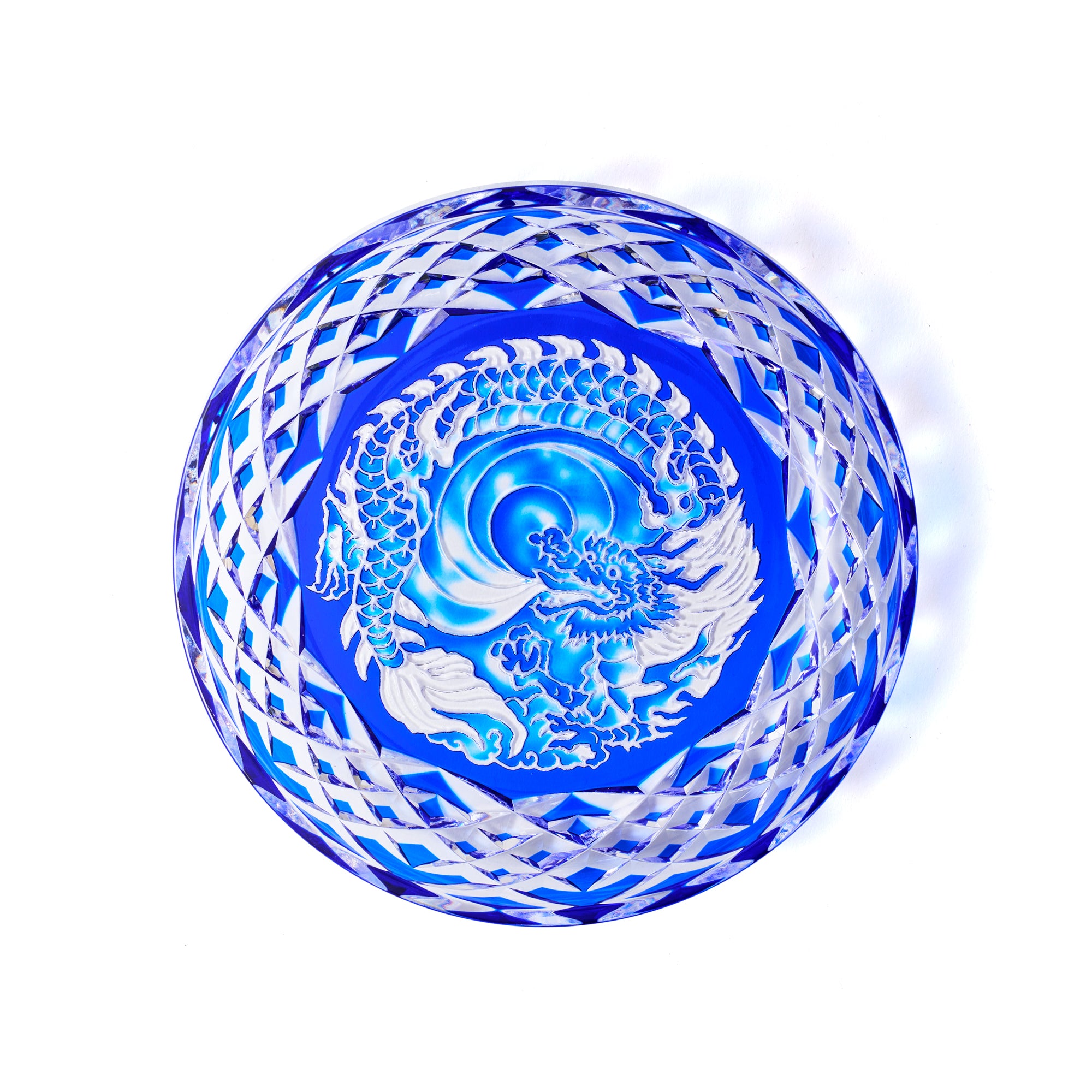 江戸切子 2024年イヤーズプレート 「恵風」 ｜江戸切子グラスなら