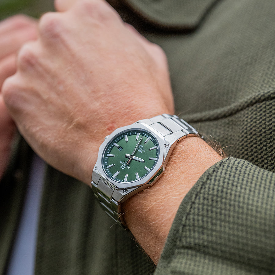 カシオ エディフィス スタンダード クオーツ 3針 EFR-S108DJ-3AJF