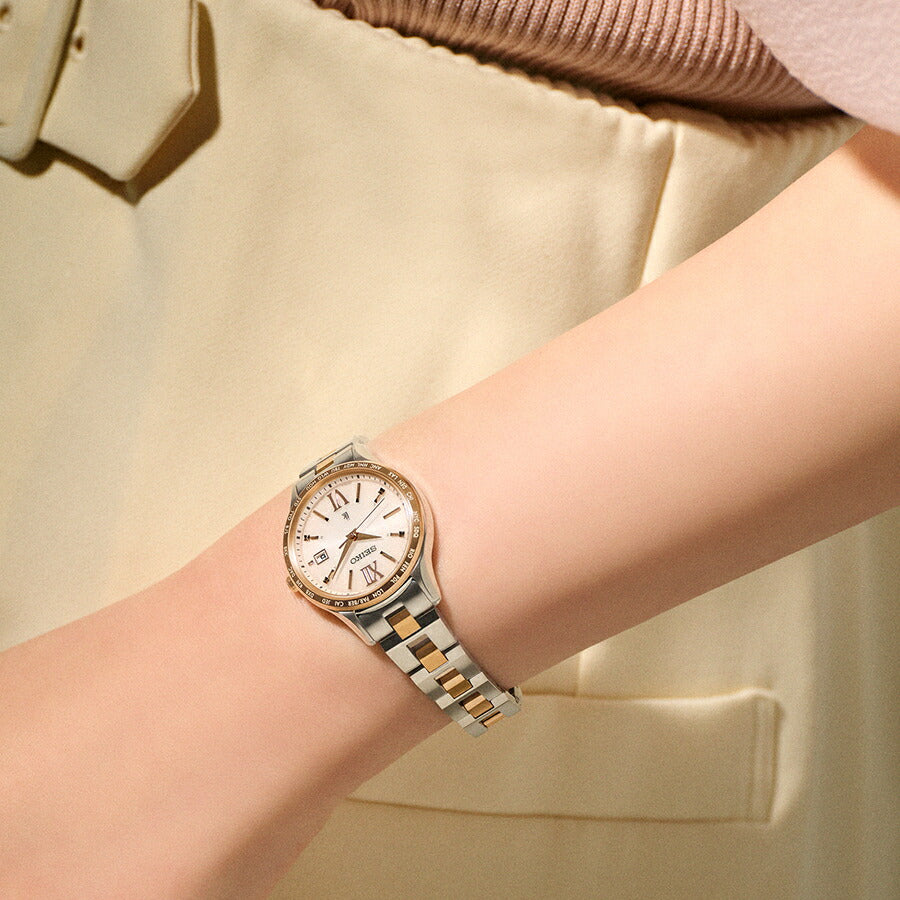 SEIKO LUKIA ソーラー電波時計