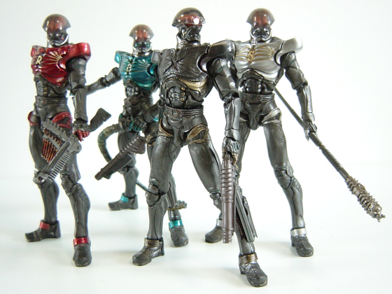 S.I.C. ハカイダー四人衆 限定版 フィギュアセット 124] S.I.C. Vol.4