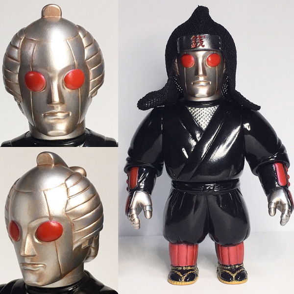 サムライドール 大江戸ROAOTS 半蔵門 鴉天狗 ソフビ 開封済み サムライ