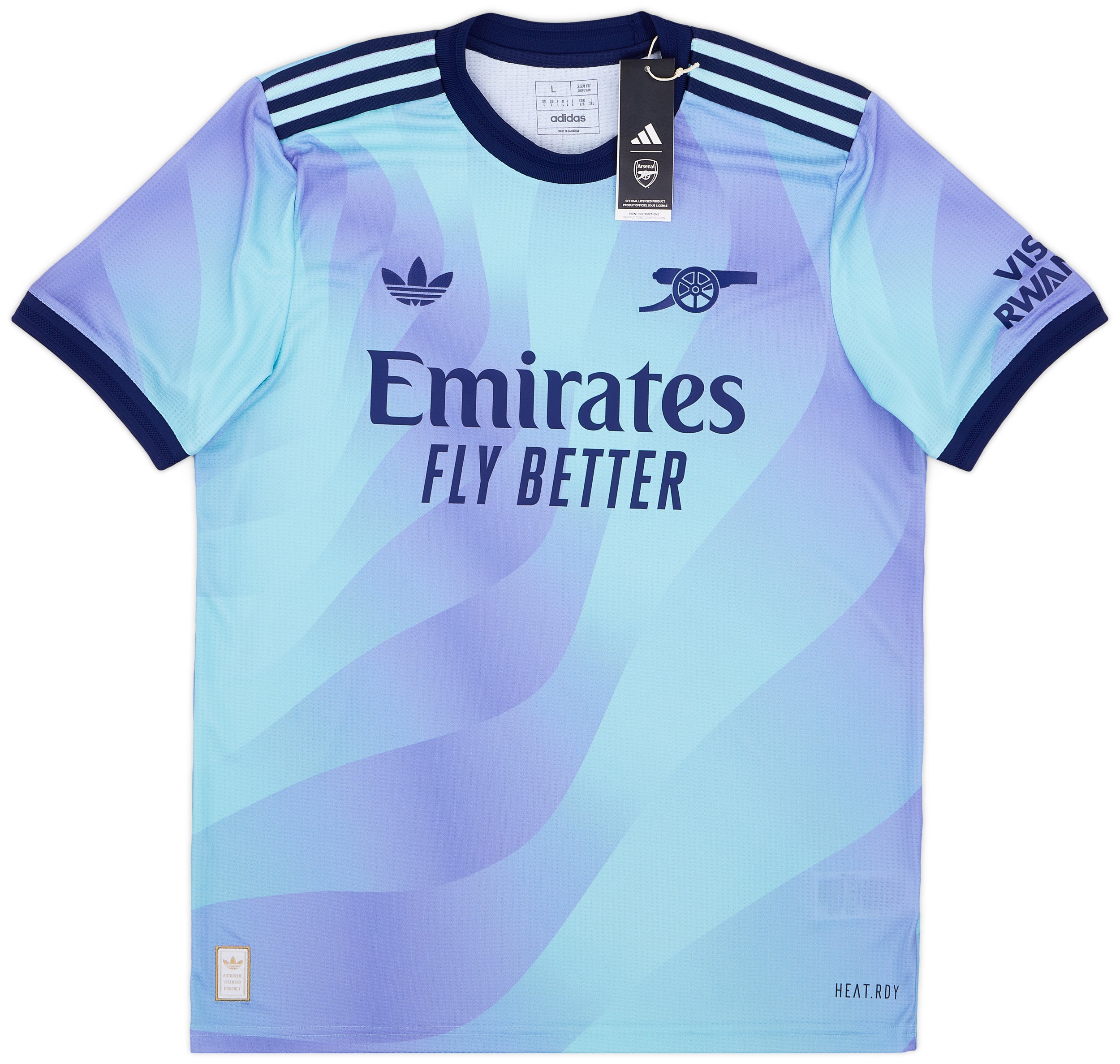 Adidas Men's Arsenal 24/25 Third Authentic Jersey – Springfield