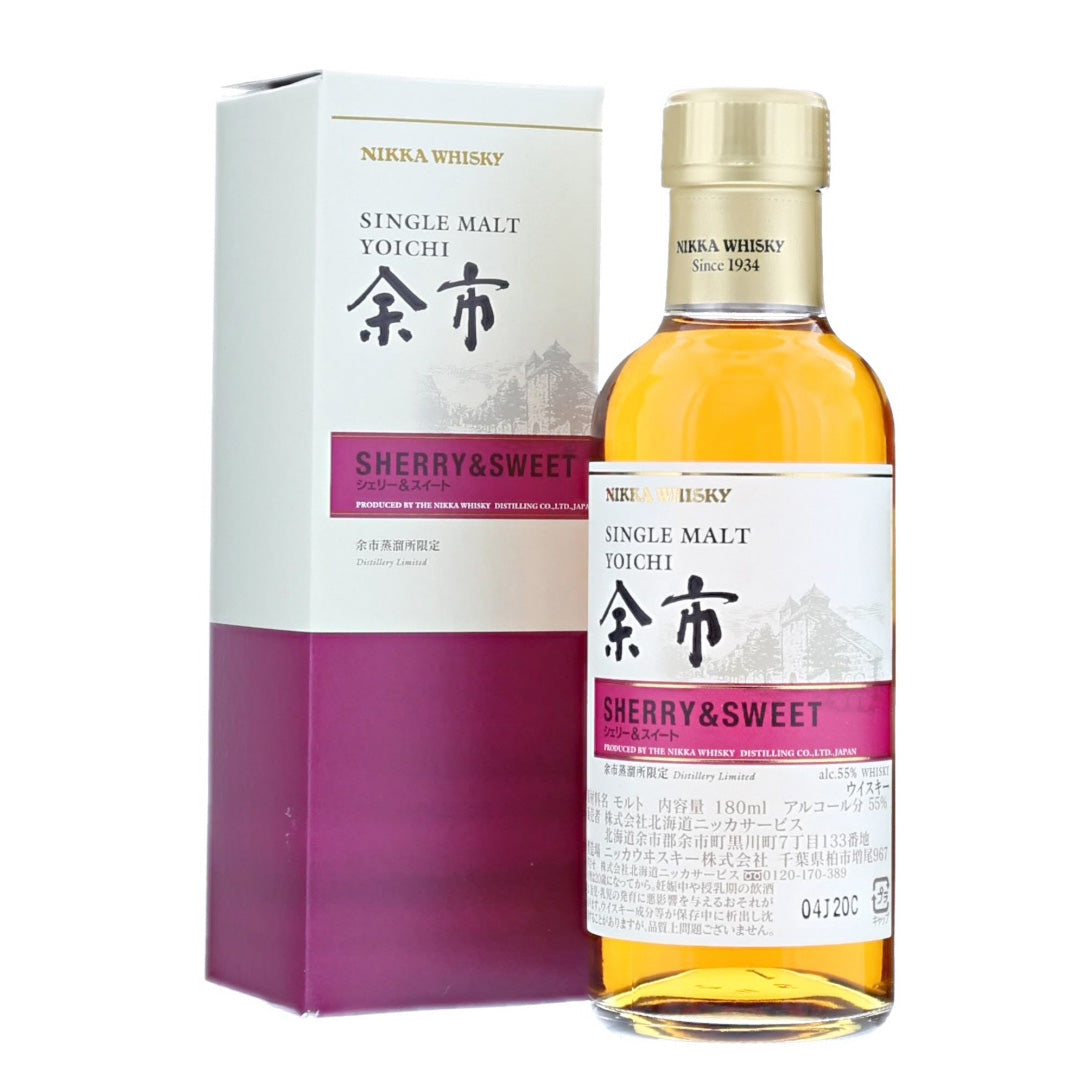 ニッカ ウイスキー シングルモルト 余市シェリー＆スイート ミニボトル