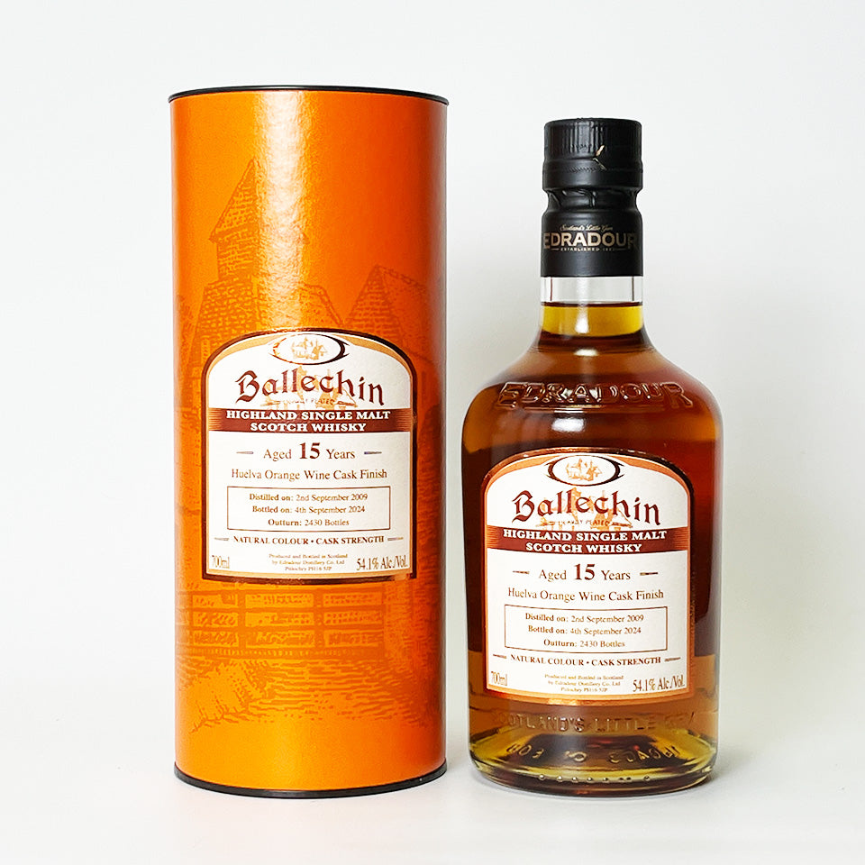 ウィスキー_ハイランド／Ballechin Huelva Orange Wine Cask Finish