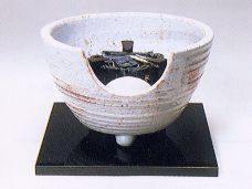 茶室(茶道具)-電熱式風炉（野々田式）【SKK佐々木工業】