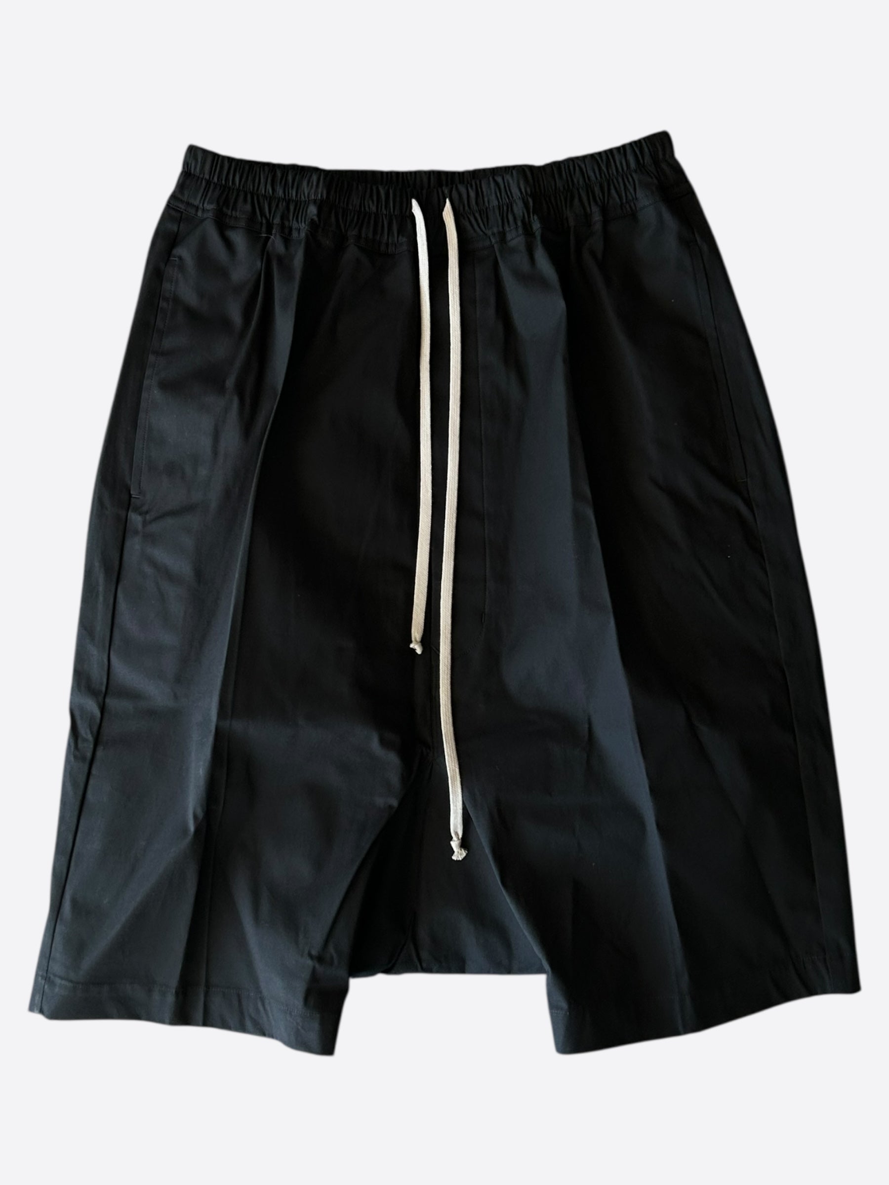 Rick Owens Black Pod Shorts – Savonches