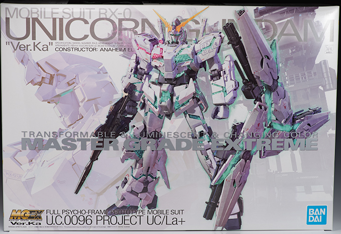 バンダイスピリッツ MGEX 1／100 ユニコーンガンダム Ver.Ka プ…