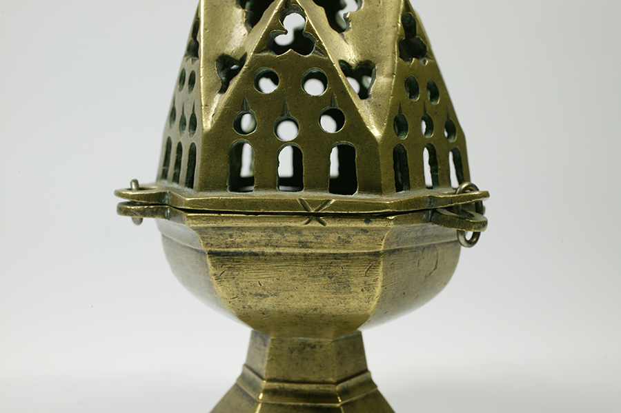 ゴシック様式 中世フランスのブロンズ製 振り香炉 古代美術: SEMBA ART