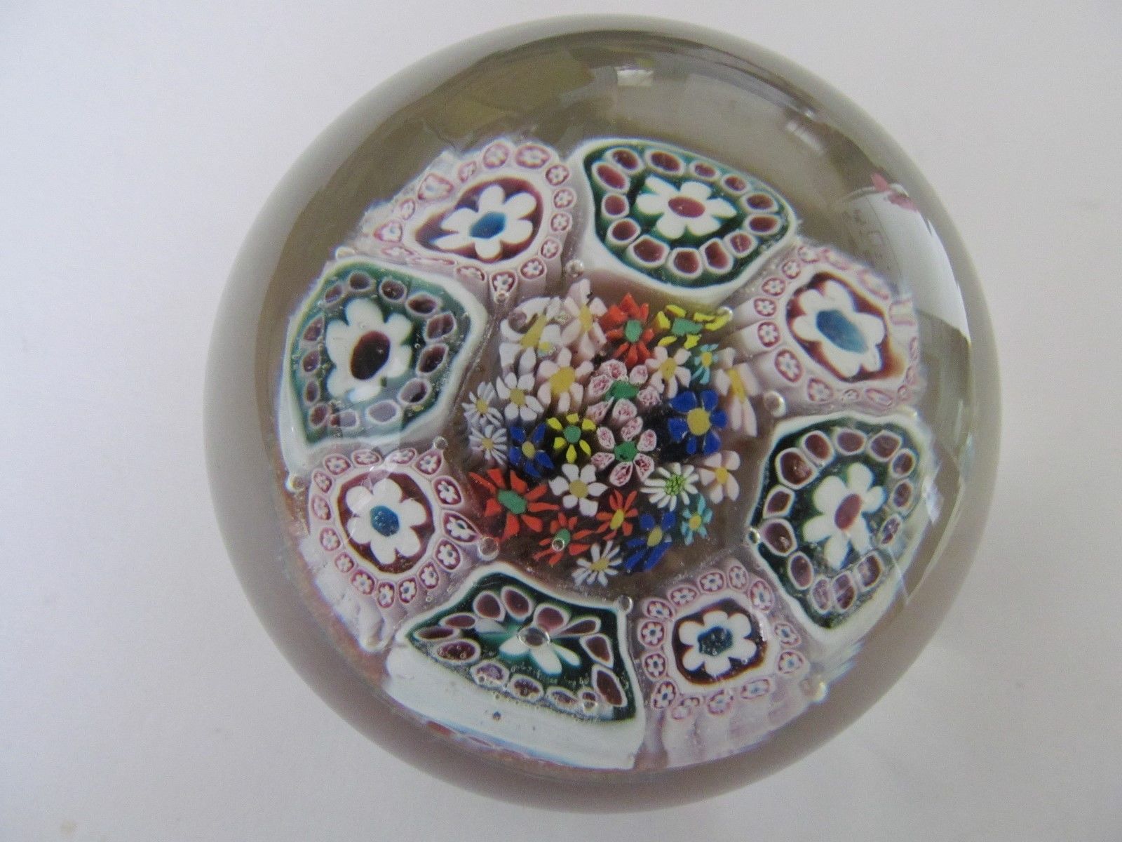 ベネチアンガラス Murano Glass ミルフィオリ カメ ペーパーウエイト