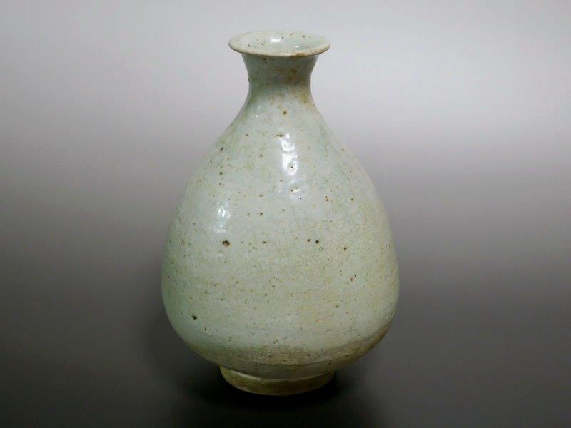 仙遊洞 李朝 白磁 徳利