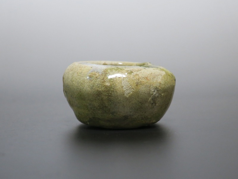 瀬戸焼灰釉古瀬戸釉狛犬24cm慶長年間