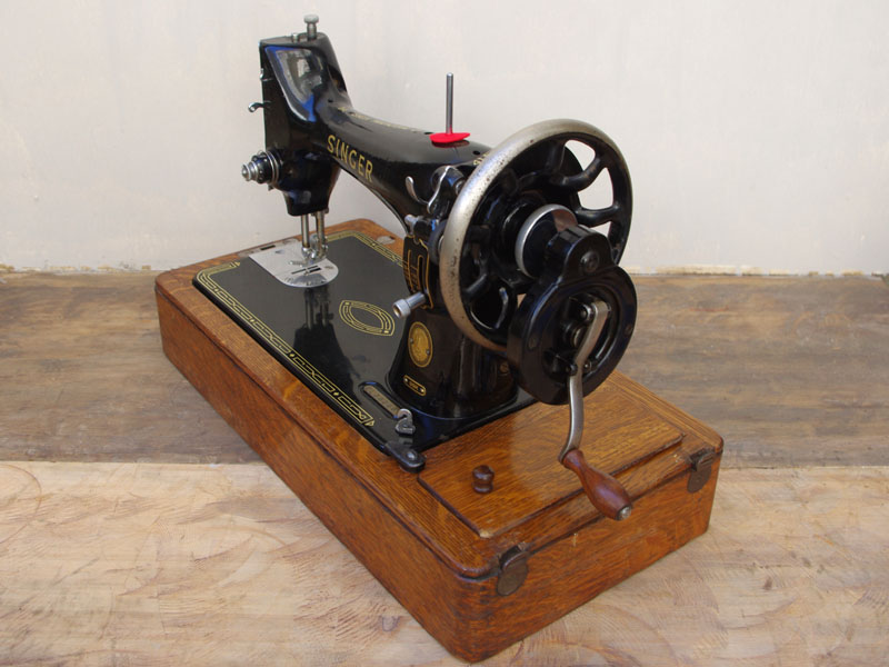 No.283 SINGER 99K シンガー製 手回しミシン：アンティークミシン修理