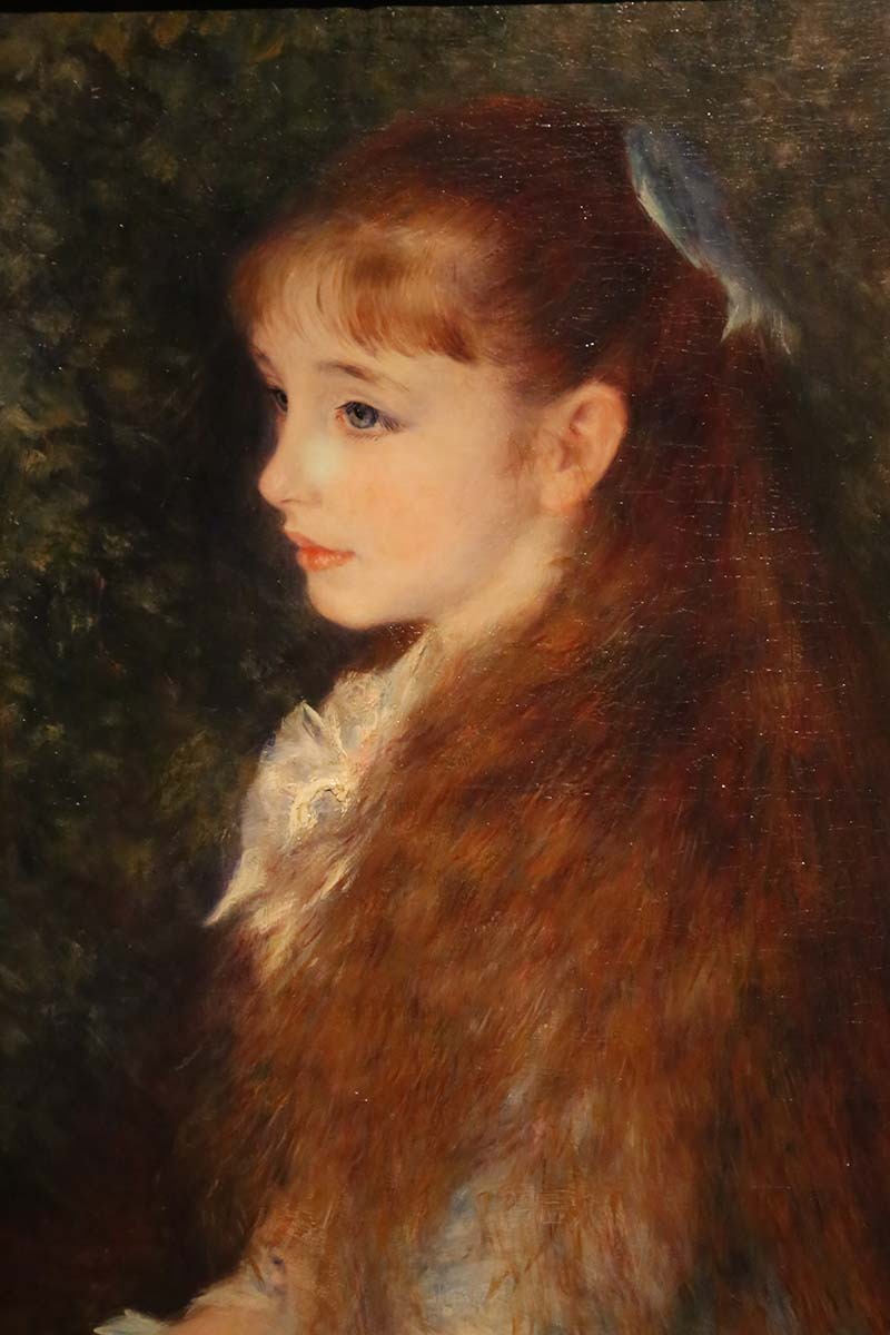 イレーヌ・カーン・ダンヴェール嬢(可愛いイレーヌ) 複製 オーギュスト