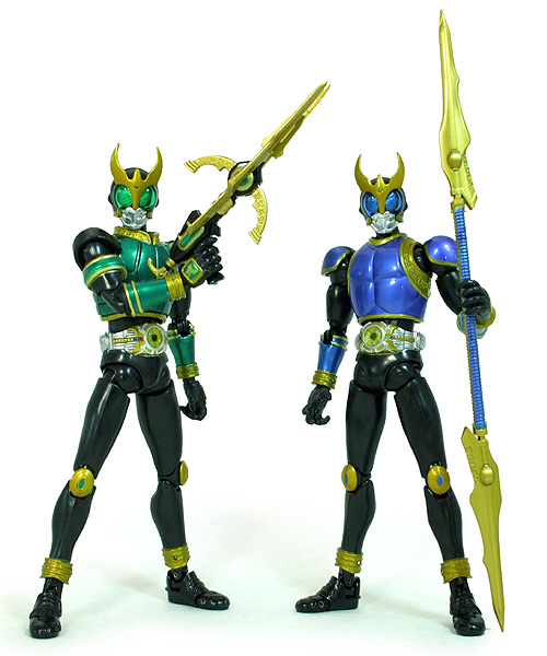 真骨彫 クウガ ライジングタイタン、ライジングペガサス、ライジング