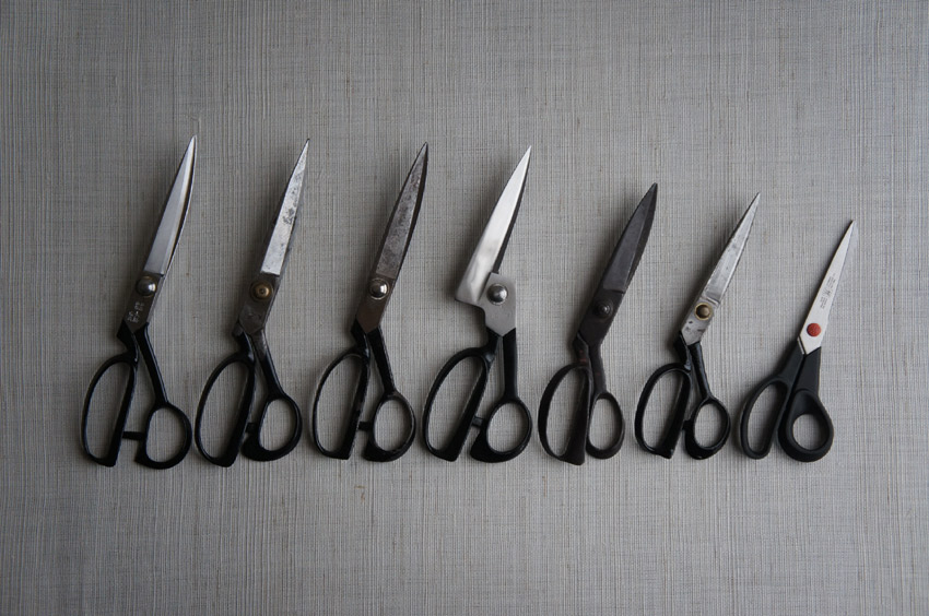 裁ち鋏 高級ラシャ切りばさみ 高級布裁ちはさみ｜鍛冶工房いわい