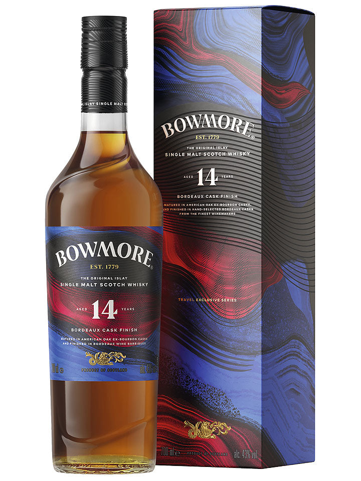 Bowmore 14 Year Old Bordeaux Wine Cask Finish Single Malt Scotch