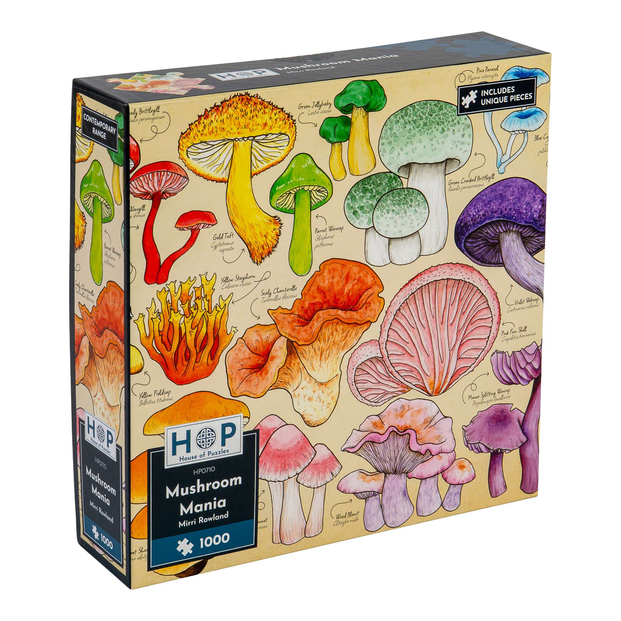 Mushroom Mania | 1000 Piece | House of Puzzles – The House of Puzzles