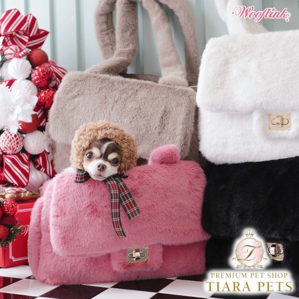 ウーフリンク WOOFLINK LUXE BAG 3 FUR【小型犬 ママ用 オーナー用