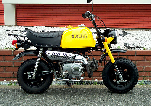 ホンダ GORILLA イエロー バイク 【公式通販】