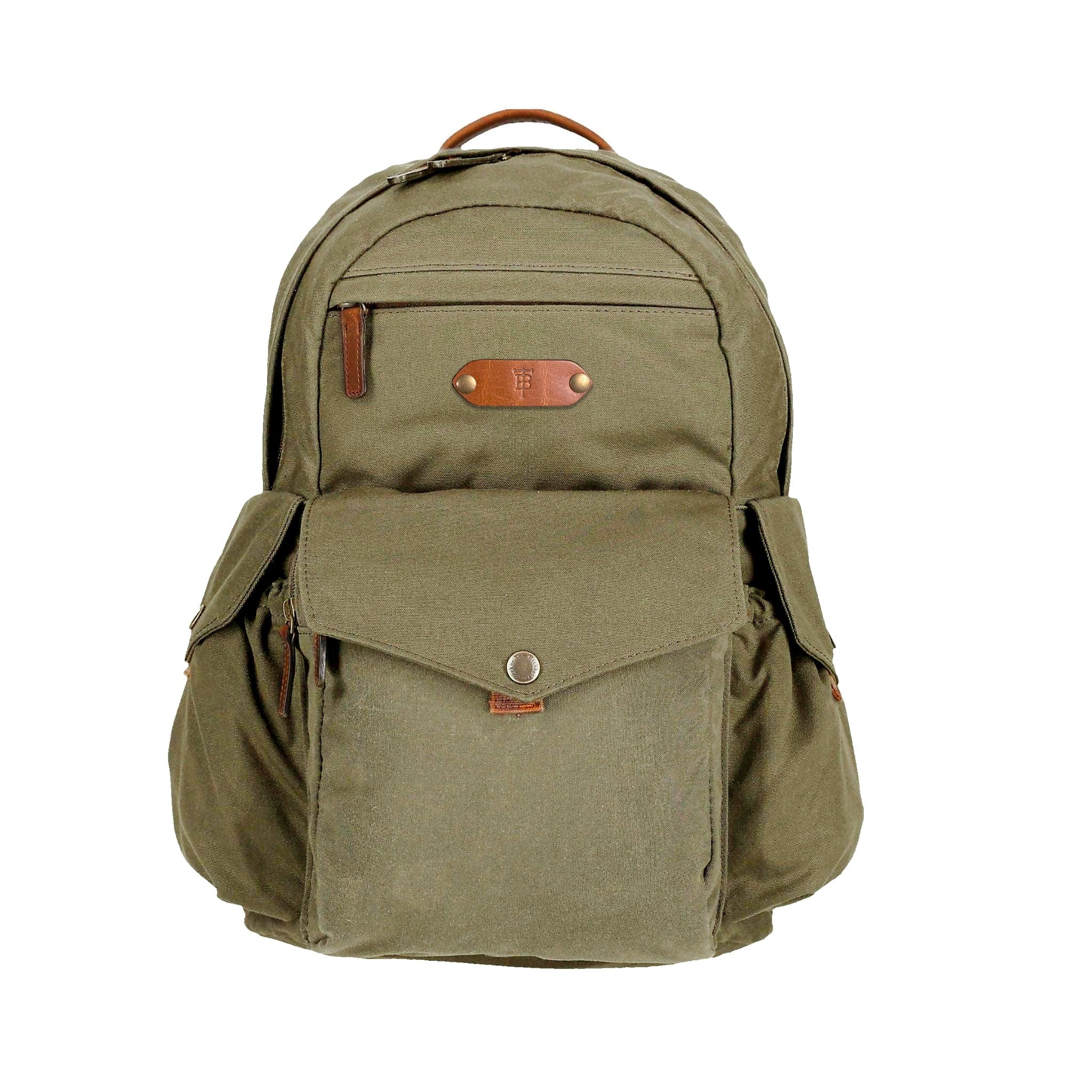 Weatherproof Waxed Canvas Backpack – Tom Beckbe