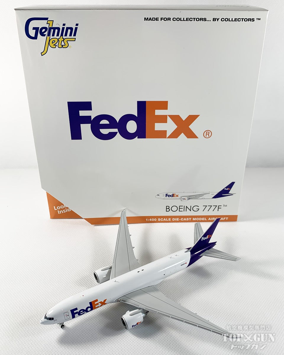 新品】FedEx Boeing 777-200F 1:400 モデルプレ-ン 【公式通販】
