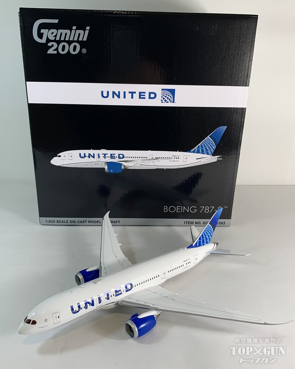 Gemini200 787-8 ユナイテッド航空 現行塗装 N26902 1/200 [G2UAL1393]