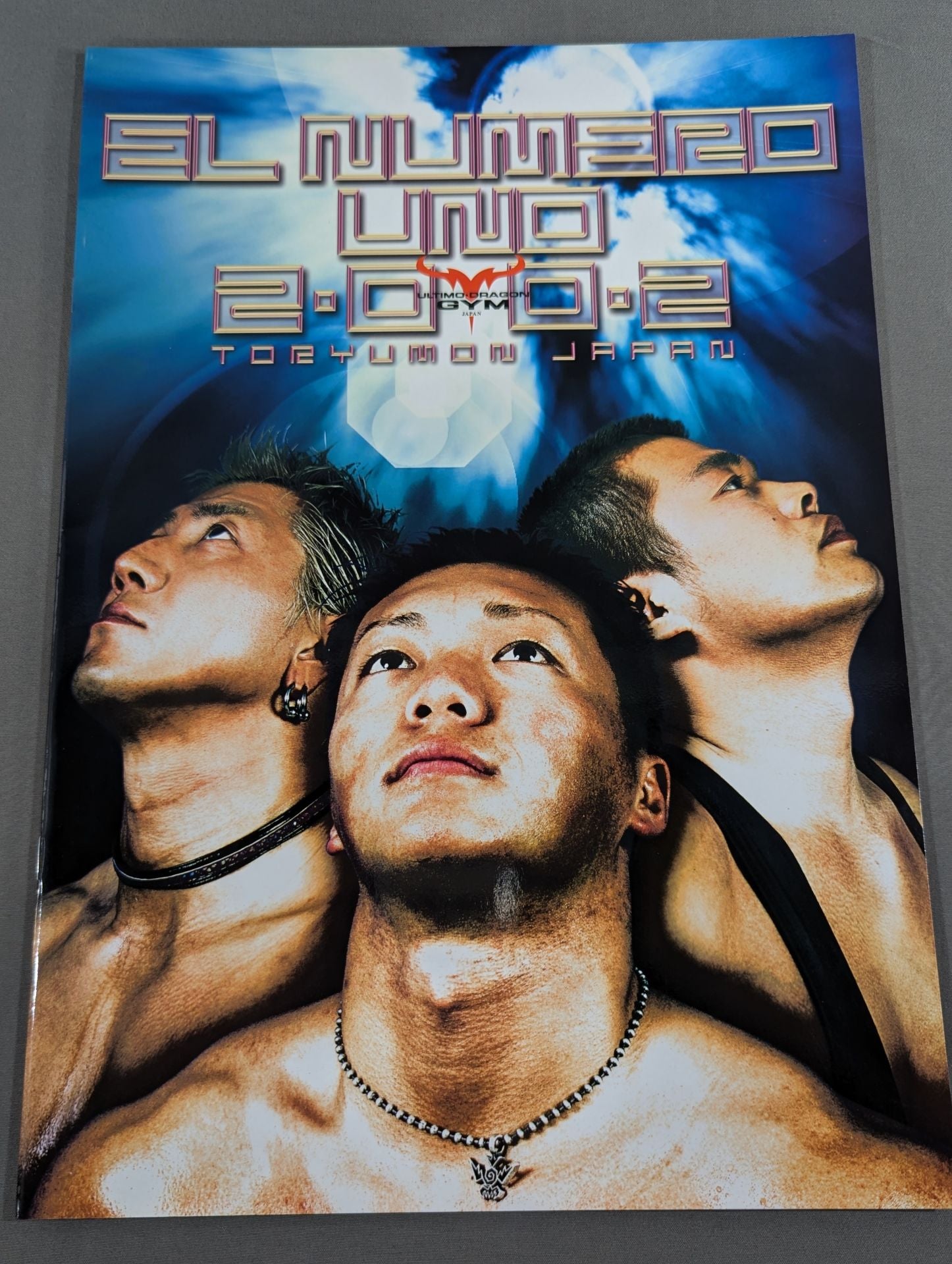 3選手直筆サイン入り】2002闘龍門JAPAN オフィシャルパンフレット(3月