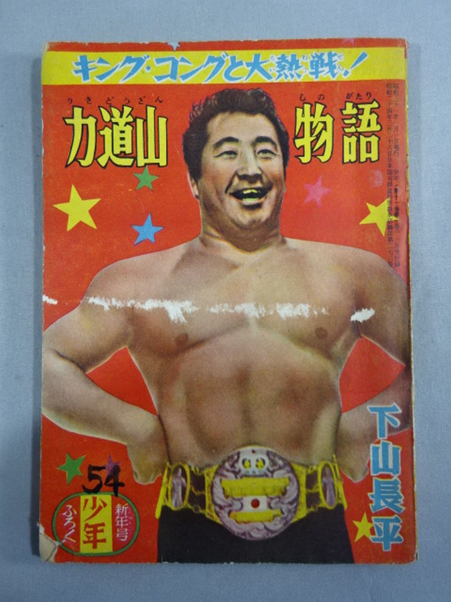 プロレスまんが 力道山物語 キング・コングと大熱戦！ – 闘道館