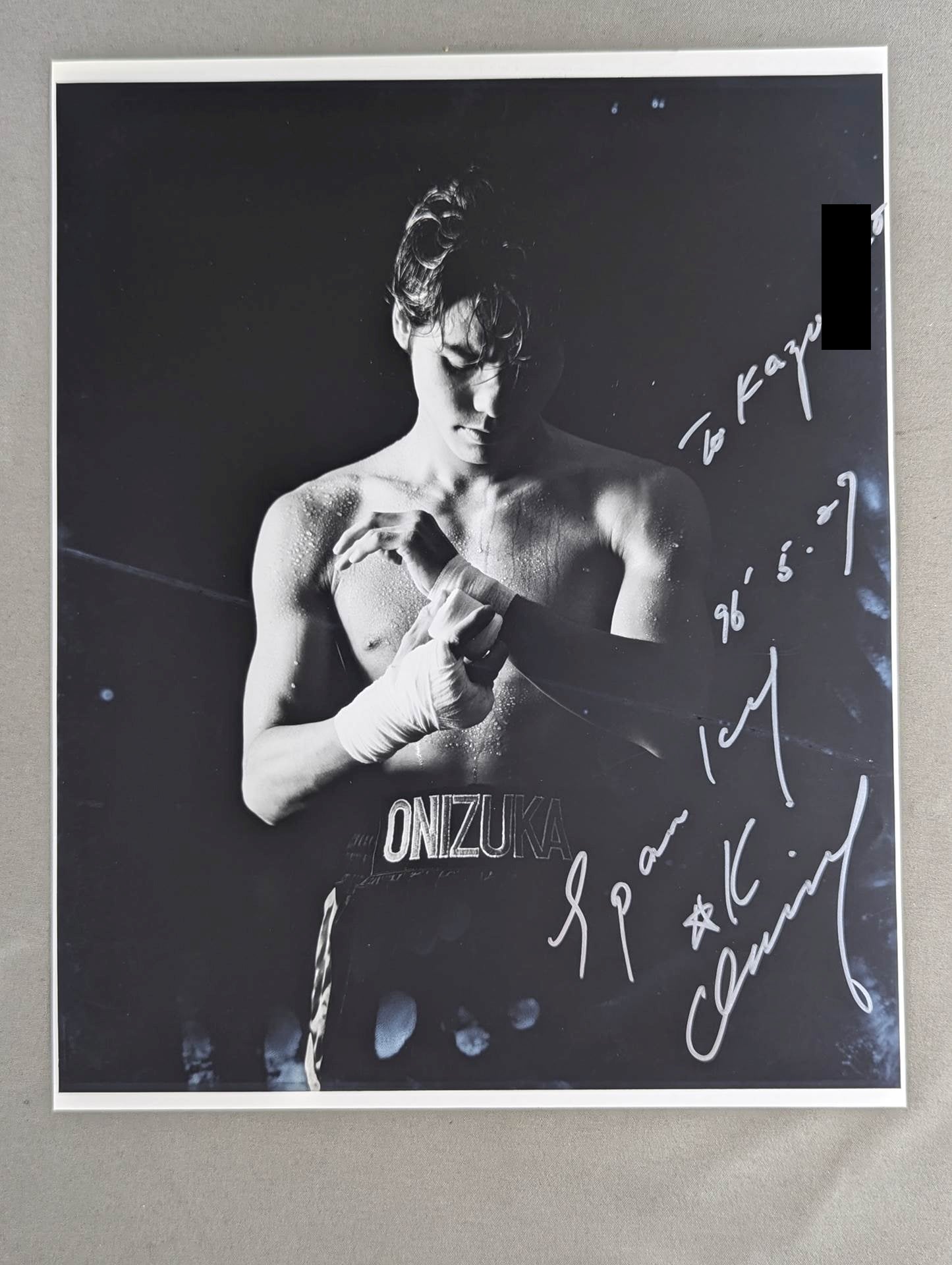 i*o様 V6 ASIA TOUR 2009 直筆サイン入りフォト 台北 i*o様 V6 ASIA