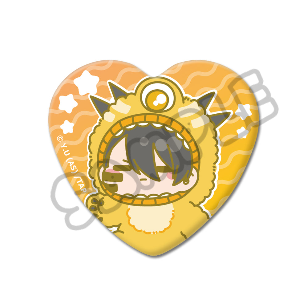 桃源暗鬼 無陀野無人 バニー ハート 缶バッジ 13点セット TVアニメ